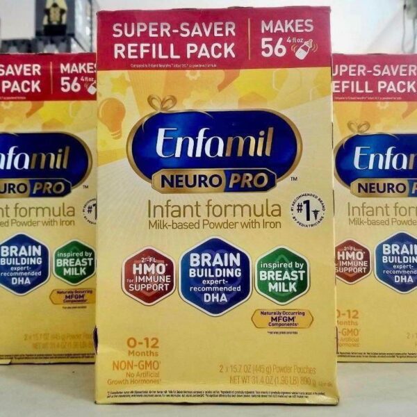 Baby formula pallet