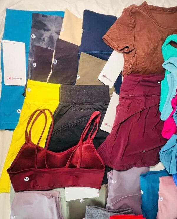 Lululemon clothing pallet