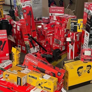 Milwaukee & Dewalt tool pallets